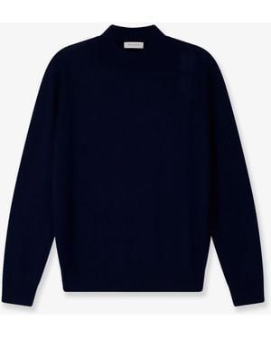 Bramani Cashmere Regular Wool Jumper - Blue
