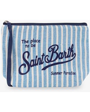 Mc2 Saint Barth Pochette Aline - Blu