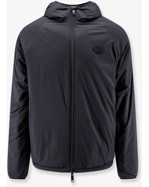 Burberry Dunwich Nylon Jacket With Ekd Patch - Blue