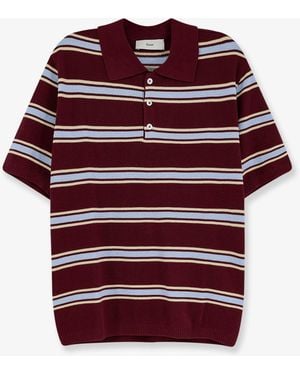 DUNST Cotton Polo Shirt - Red
