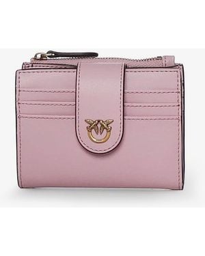 Pinko Leather Wallet - Pink