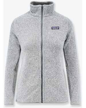Patagonia Recycled Fleece Sweatshirt With Fair Trade Certified Stitching - Gray