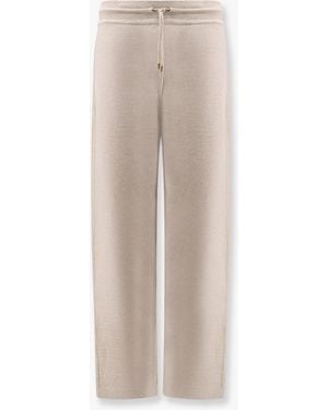 Loro Piana Brienno Hemp, Cashmere And Cotton Jogger Trouser - Natural