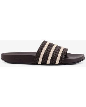adidas Wb Adilette Flat Sandals - White