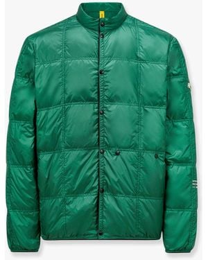 Moncler Genius Jayel 7 Moncler Frgmt Hiroshi Fujiwara Padded And Quilted Jacket - Green