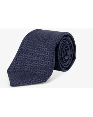 Kiton Silk Tie - Blue