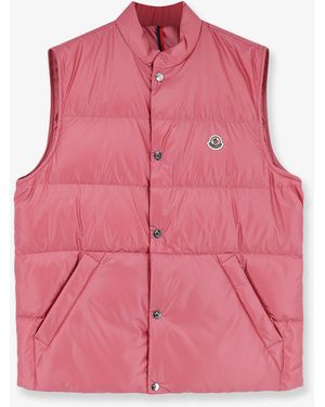 Moncler Restigo Sleeveless Down Jacket - Pink