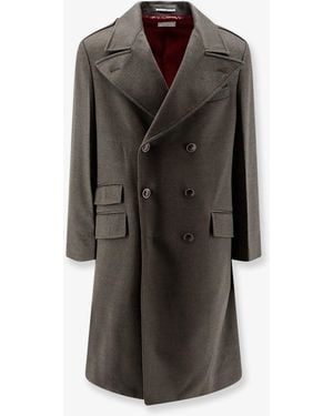 Brunello Cucinelli Cappotto Doppiopetto - Grigio