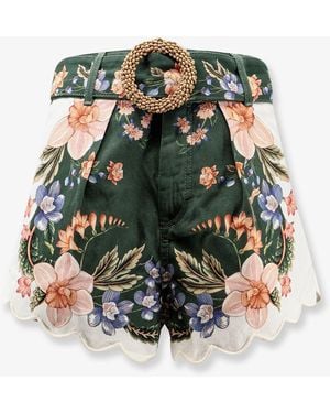 FARM Rio Shorts Berry Garden - Green