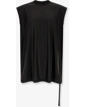 Rick Owens Technical Fabric T-Shirt - Black