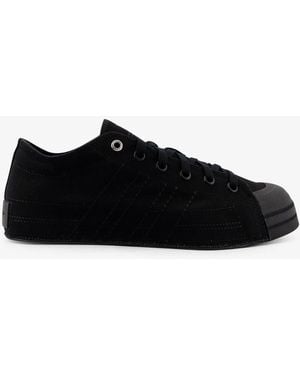 Y-3 Y-3 Nizza Low Canvas Sneakers - Black