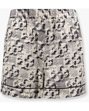 Tory Burch Silk Shorts - White