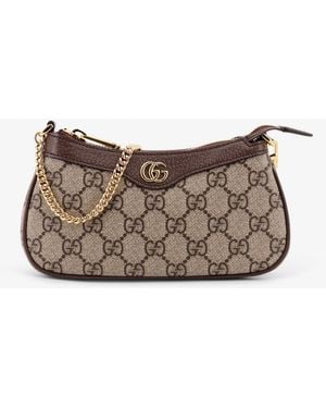 Gucci Ophidia Shoulder Bag - Natural