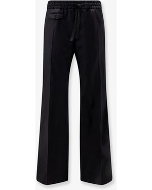 Dolce & Gabbana Virgin Wool Trousers - Black
