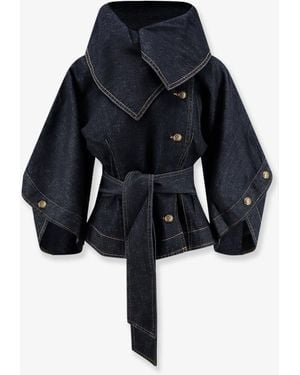 Zimmermann Valiant Denim Jacket - Blue