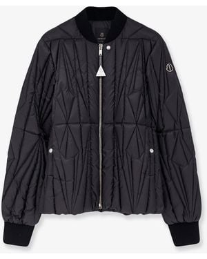 Moncler Rick Owens Geocamo Flight Down Jacket - Blue