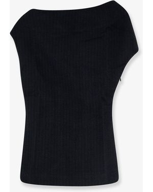 TOTEME Organic Cotton Top - Black