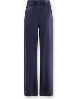 Brunello Cucinelli Silk Trousers - Blue