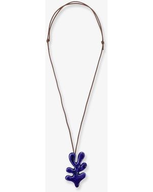 MATA STUDIO Corallo Glazed Ceramic Necklace - White