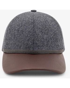 Brunello Cucinelli Cappello - Grigio