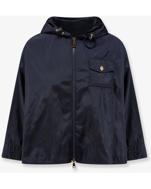 Moncler Cape Nylon Jacket - Blue