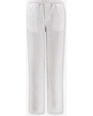 Aspesi Ventura Linen Trousers - White