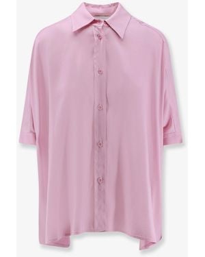 Nude Viscose Shirt - Pink