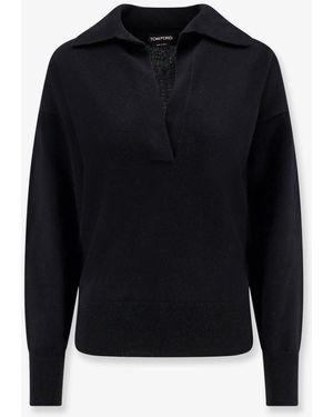 Tom Ford Maglia Polo - Blu