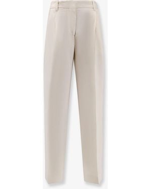 TOTEME Viscose Pants - White