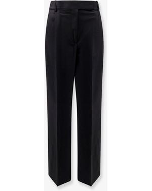 Rohe Midwaist Wool Blend Pants - Black