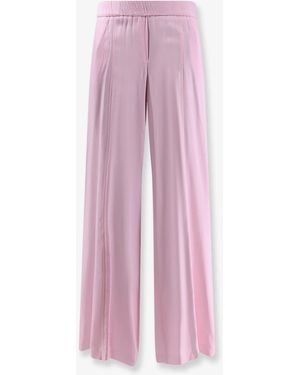 Nude Viscose Trousers - Pink