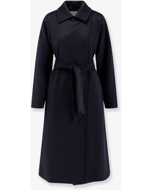 Max Mara Manuela Camel Coat - Blue