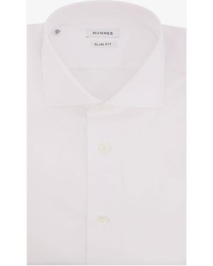 NUGNES 1920 Cotton Shirt - White