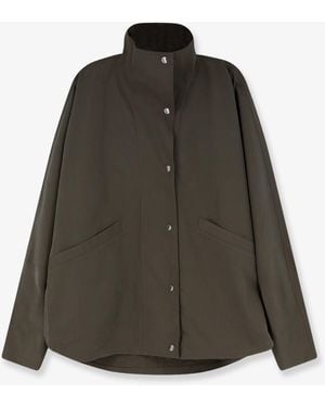 TOTEME Summer Parachute Recycled Material Jacket - Gray