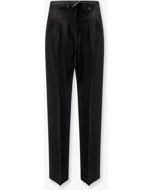 Rohe Relaxed Satin Trousers - Black