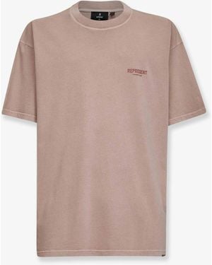 Represent Cotton T-Shirt - Pink