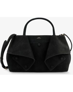 TOTEME Mercer Small Leather Handbag - Black