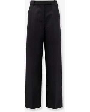 Tom Ford Pleated Wool Trousers - Black