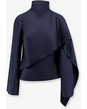 Rohe Foulard Silk Shirt - Blue