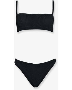 Hunza G The Original Crinkle Bikini - Black