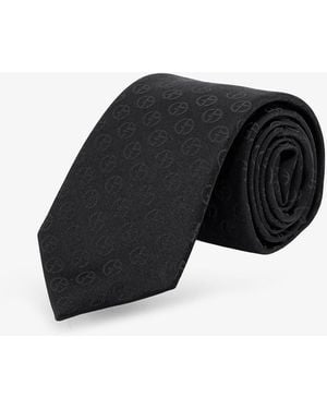 Giorgio Armani Silk Tie - Black