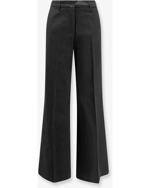 Aspesi Stretch Cotton Trousers - Black