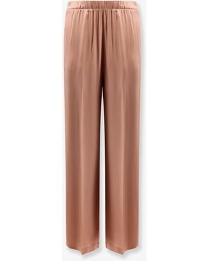 Semicouture Satin Trousers - Pink