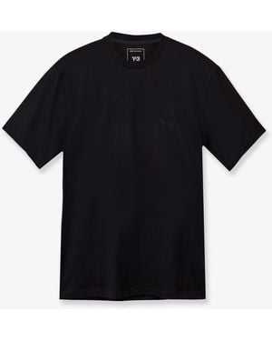 Y-3 T-Shirt M Reg Ss Tee - Nero