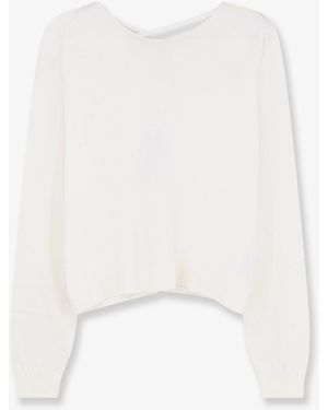 Aspesi Cotton Jumper - White