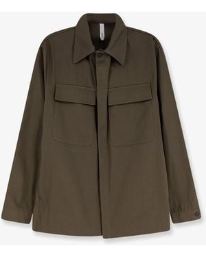 Hevò Specchiolla Cotton Shirt - Green