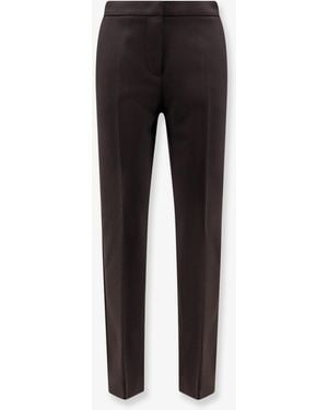 Max Mara Mxmacino Stretch Virgin Wool Pants - Black