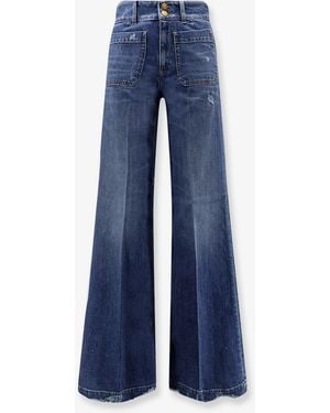 The Seafarer Jane Cotton Blend Jeans - Blue