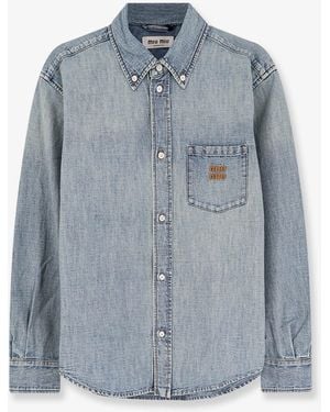 Miu Miu Denim Shirt - Blue