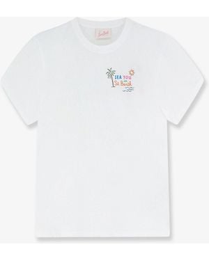 MC2 Saint Barth Emilie Cotton T-Shirt - White